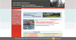 Desktop Screenshot of moba-trickkiste.de